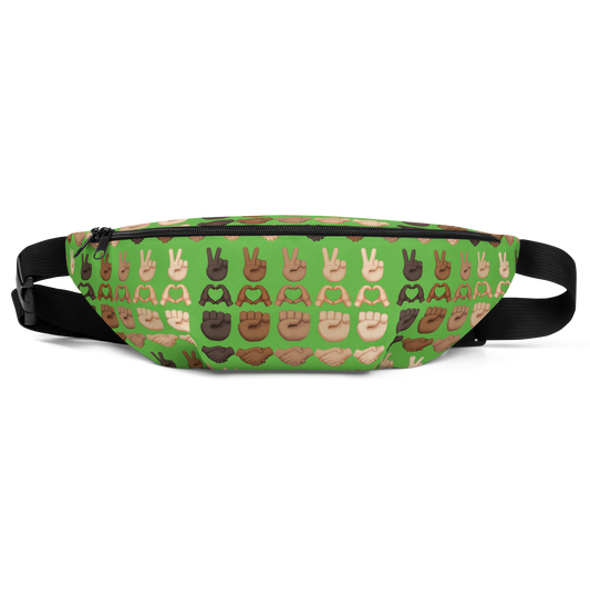 PLURmoji Fanny Pack - Green