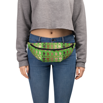 PLURmoji Fanny Pack - Green