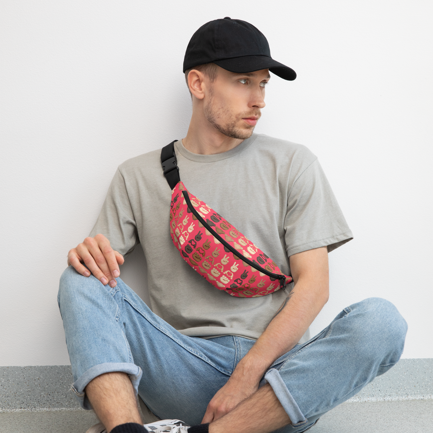 PLURmoji Fanny Pack - Pink