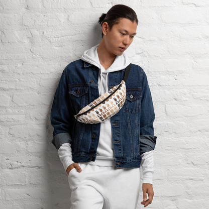 PLURmoji Fanny Pack - White