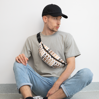 PLURmoji Fanny Pack - White