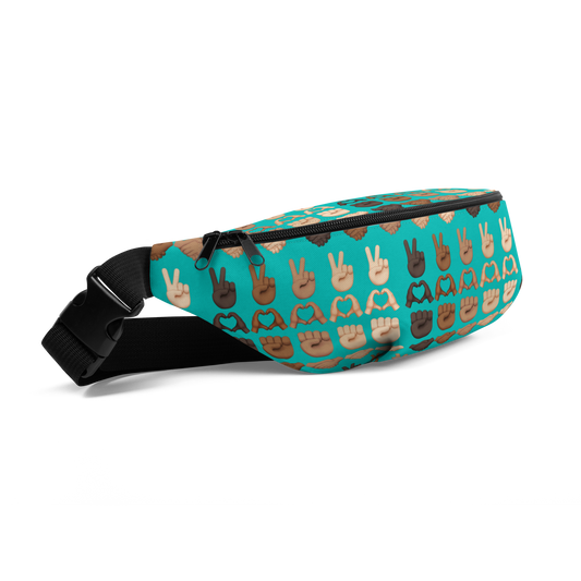 PLURmoji Fanny Pack - Teal
