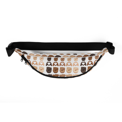 PLURmoji Fanny Pack - White