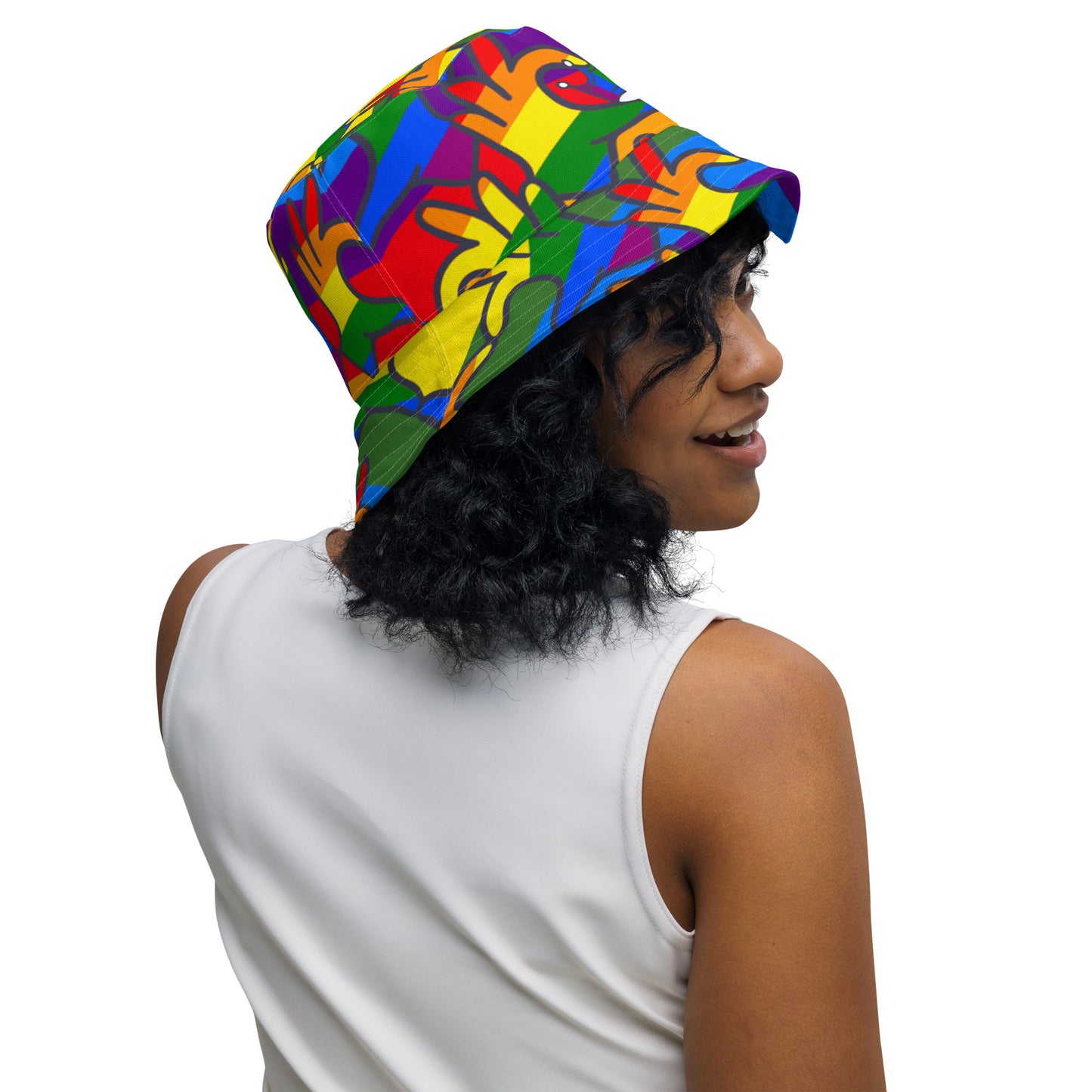 Pride Festival Reversible Bucket Hat