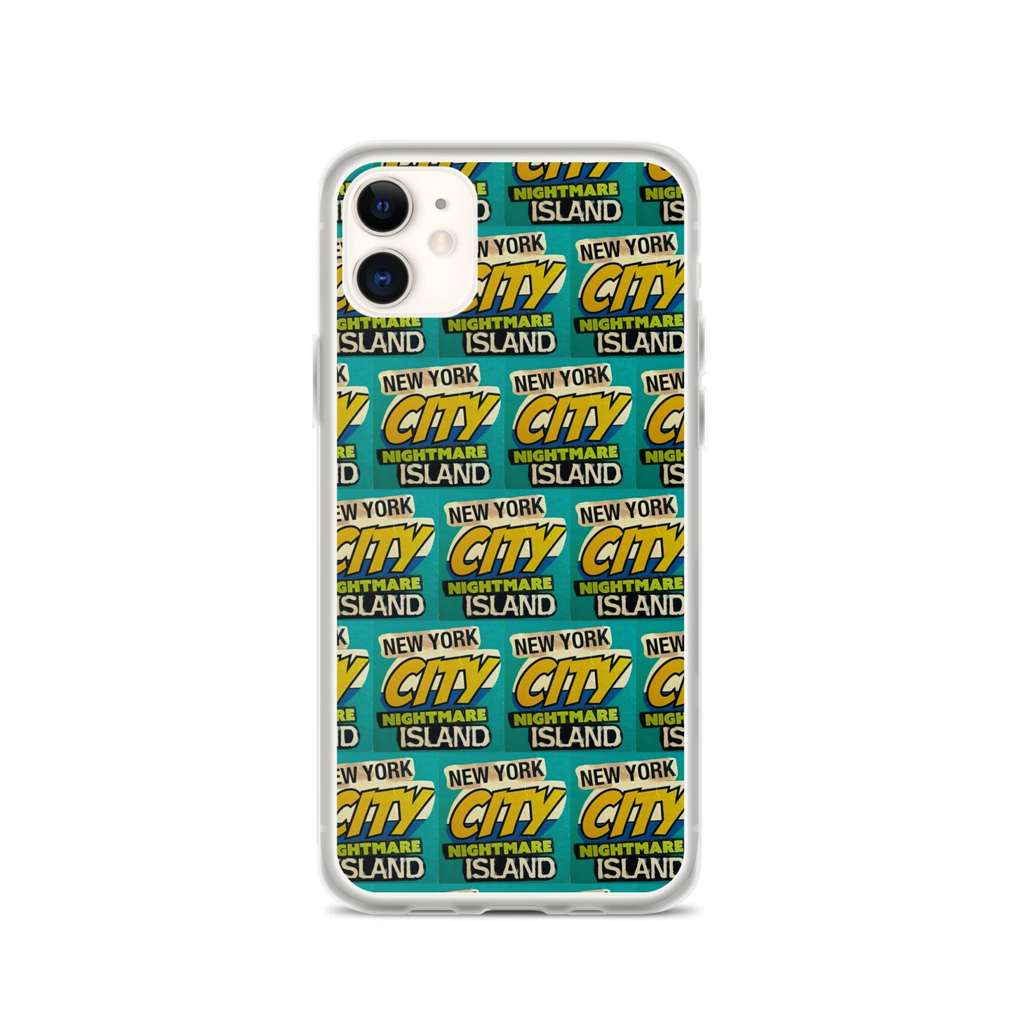 NYC Nightmare Island iPhone Case