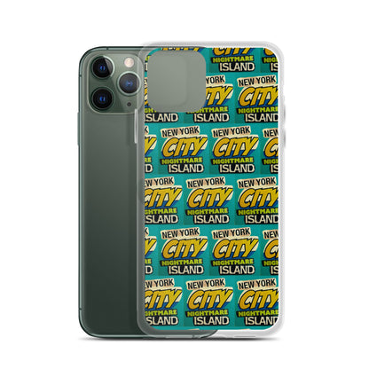 NYC Nightmare Island iPhone Case