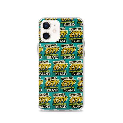 NYC Nightmare Island iPhone Case