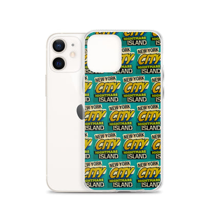 NYC Nightmare Island iPhone Case