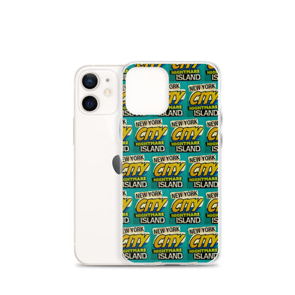 NYC Nightmare Island iPhone Case