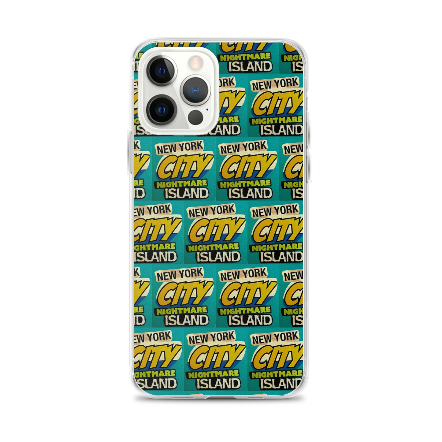 NYC Nightmare Island iPhone Case
