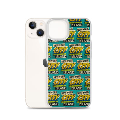 NYC Nightmare Island iPhone Case