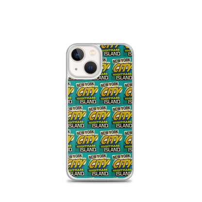 NYC Nightmare Island iPhone Case