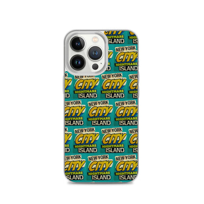 NYC Nightmare Island iPhone Case