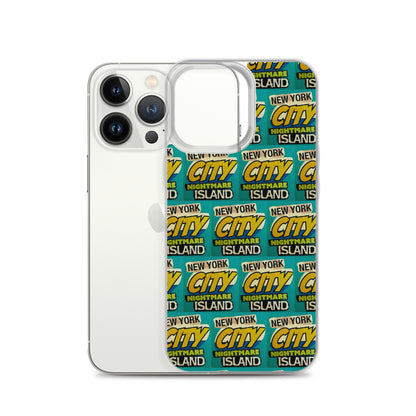 NYC Nightmare Island iPhone Case