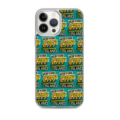 NYC Nightmare Island iPhone Case