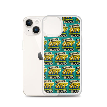 NYC Nightmare Island iPhone Case