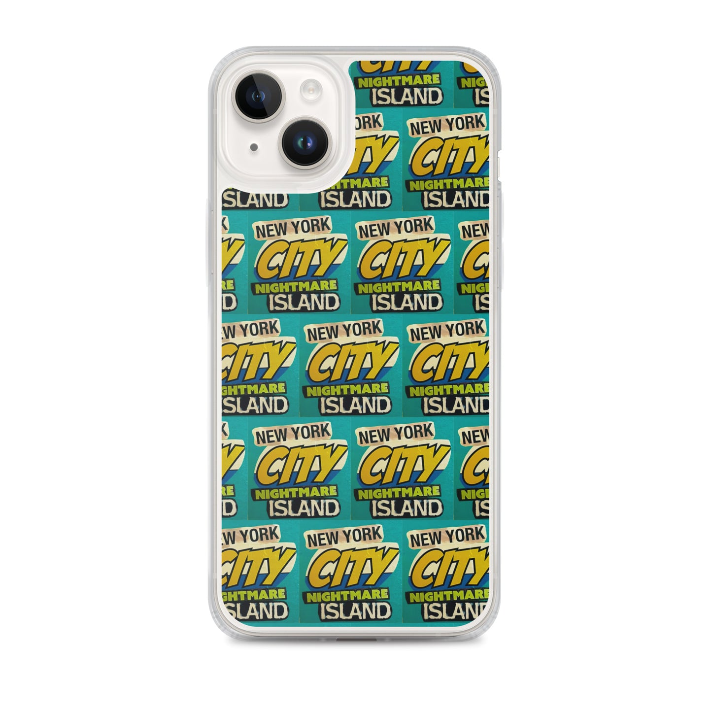 NYC Nightmare Island iPhone Case