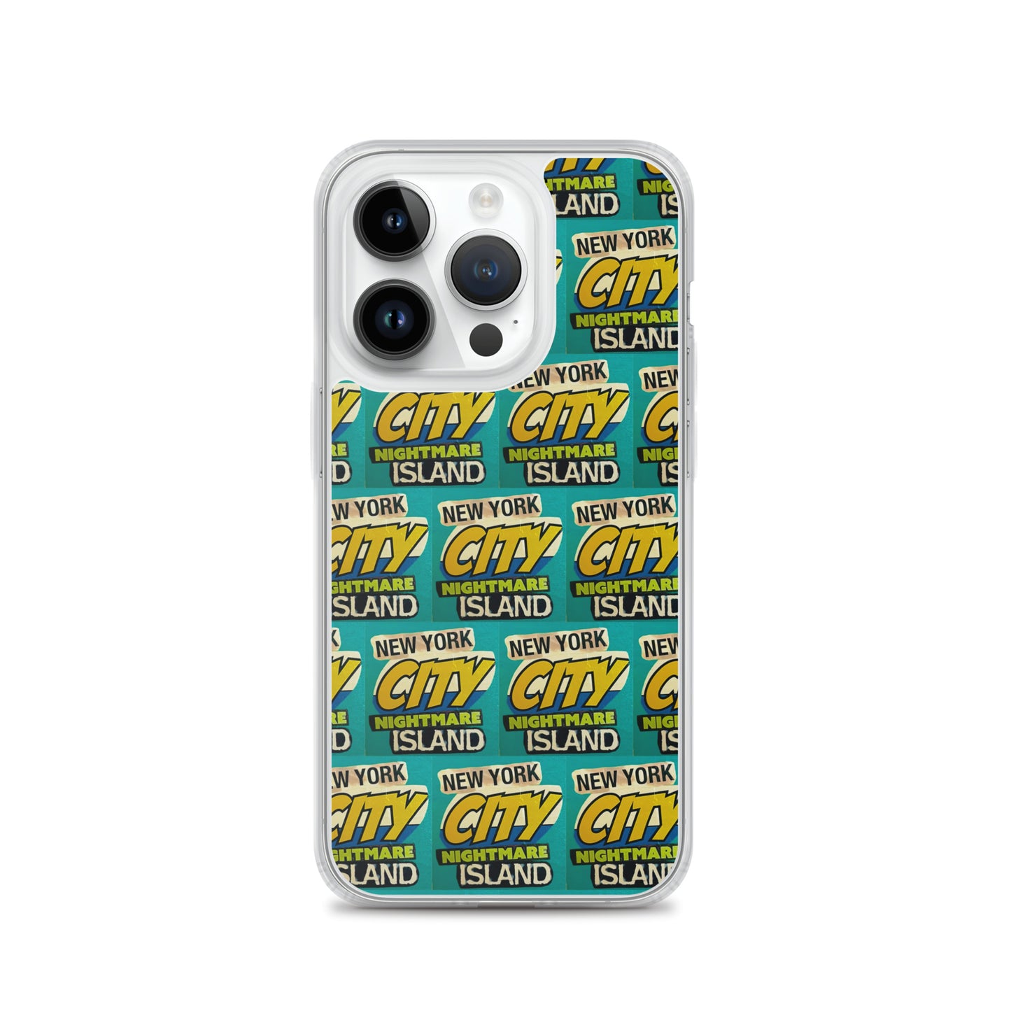 NYC Nightmare Island iPhone Case