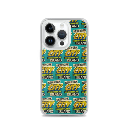 NYC Nightmare Island iPhone Case