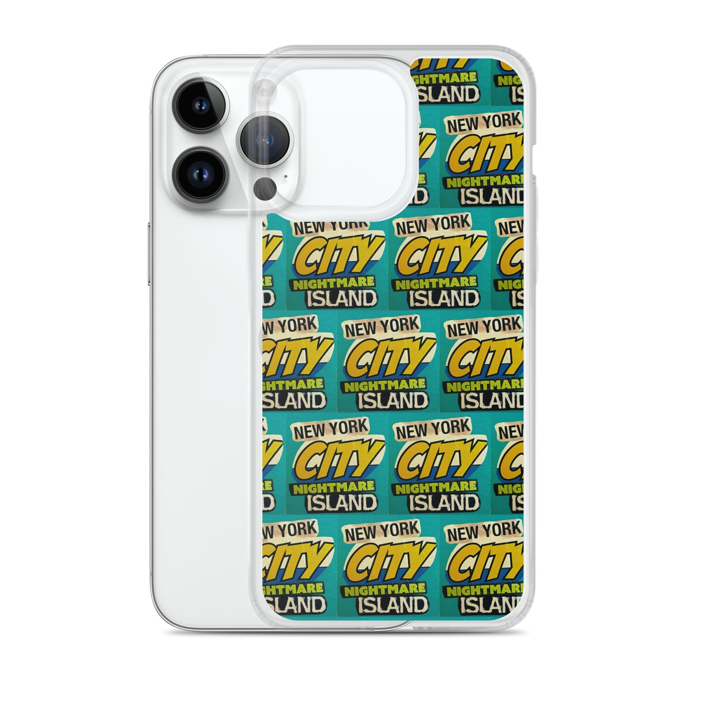 NYC Nightmare Island iPhone Case