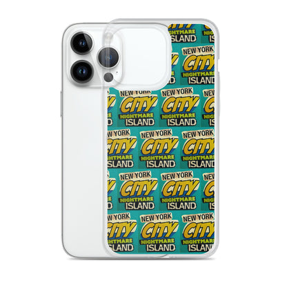 NYC Nightmare Island iPhone Case