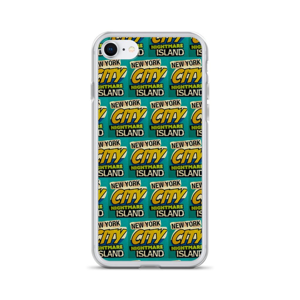 NYC Nightmare Island iPhone Case
