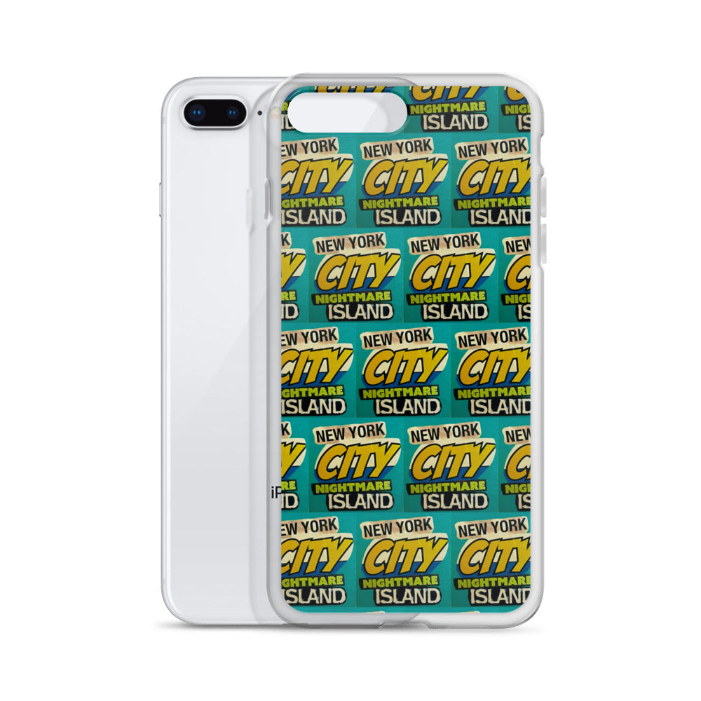 NYC Nightmare Island iPhone Case