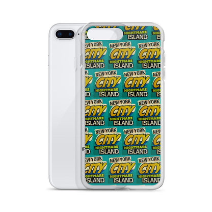 NYC Nightmare Island iPhone Case