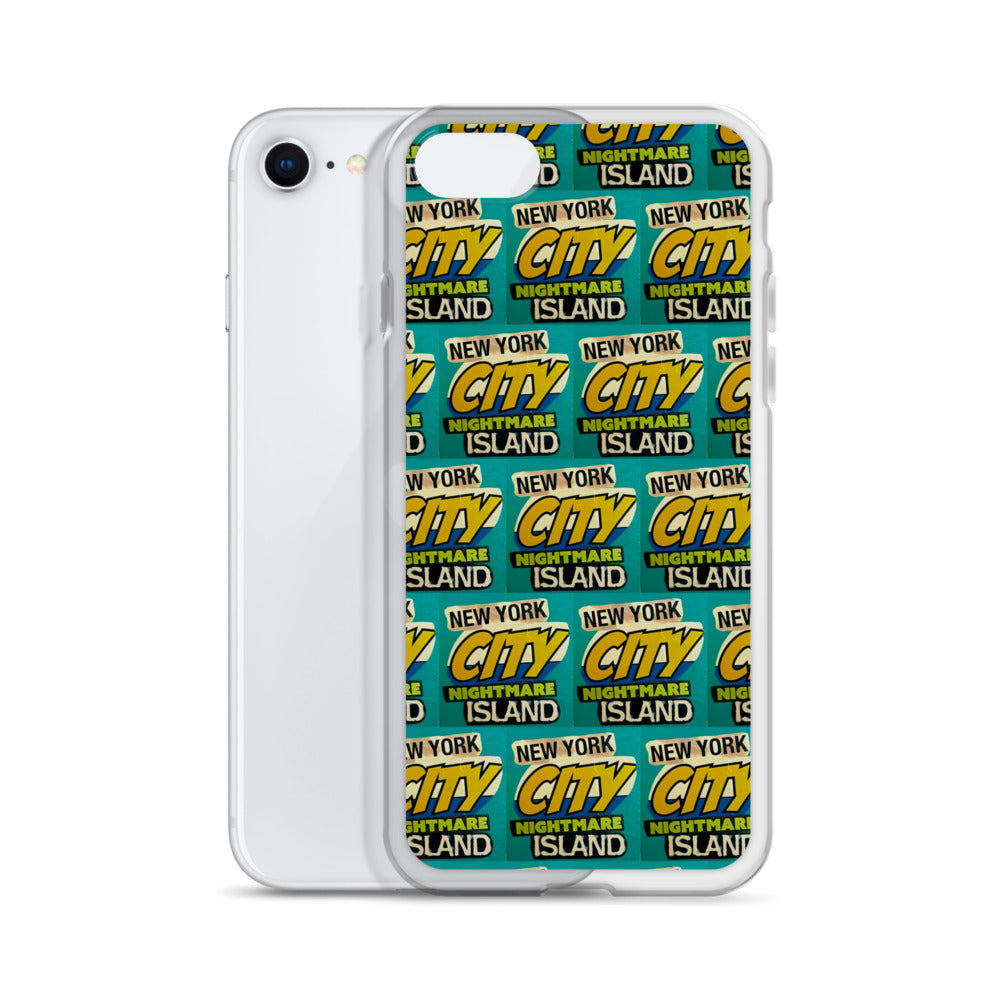 NYC Nightmare Island iPhone Case
