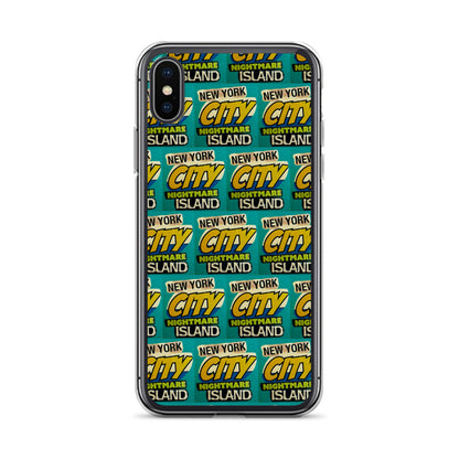 NYC Nightmare Island iPhone Case