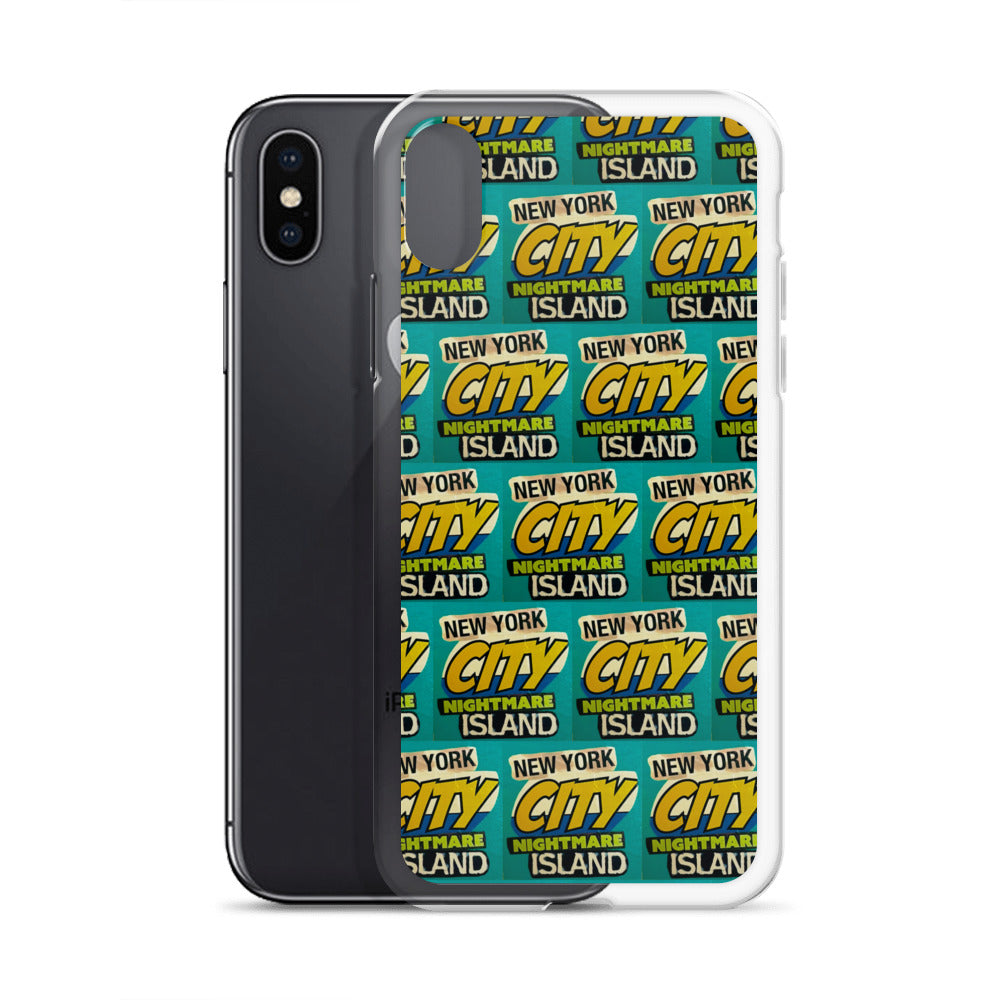 NYC Nightmare Island iPhone Case