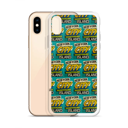 NYC Nightmare Island iPhone Case
