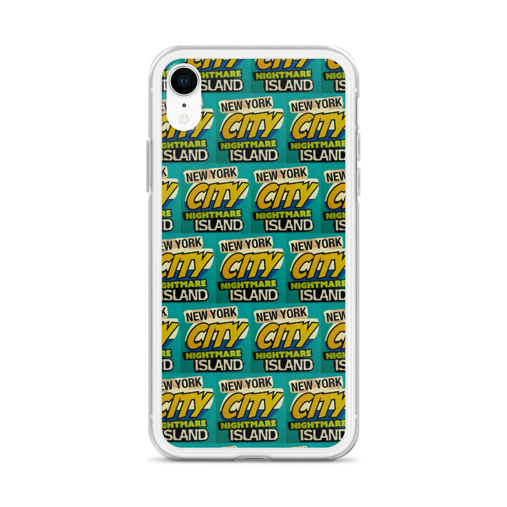 NYC Nightmare Island iPhone Case