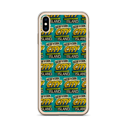 NYC Nightmare Island iPhone Case