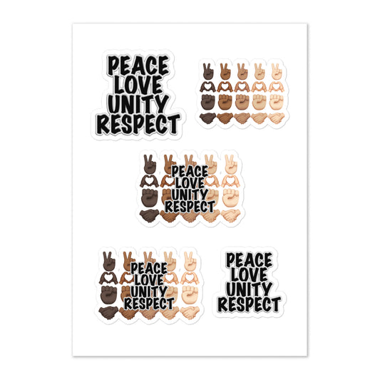PLURmoji Sticker sheet