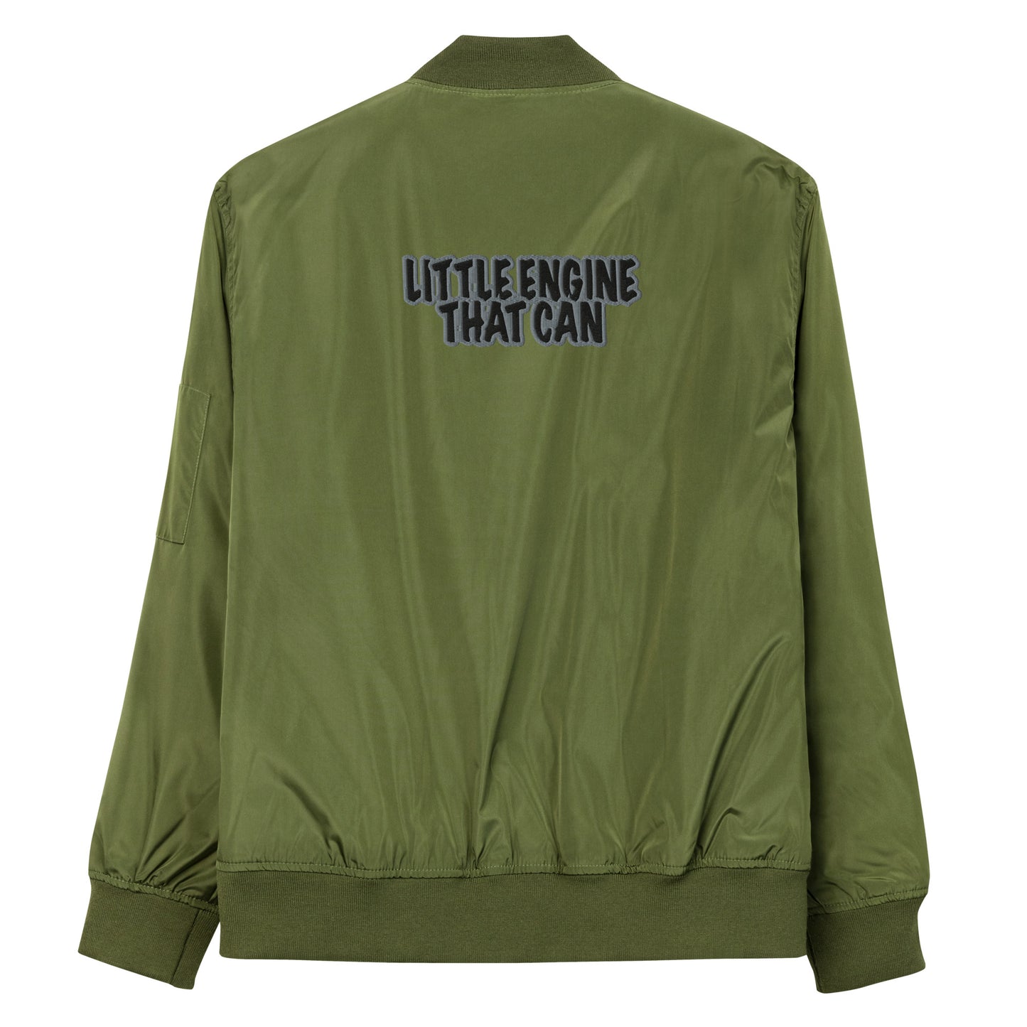 Little Engine That Can Premium recycled bomber jacket