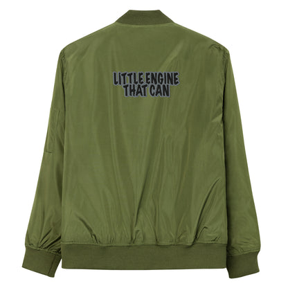 Little Engine That Can Premium recycled bomber jacket