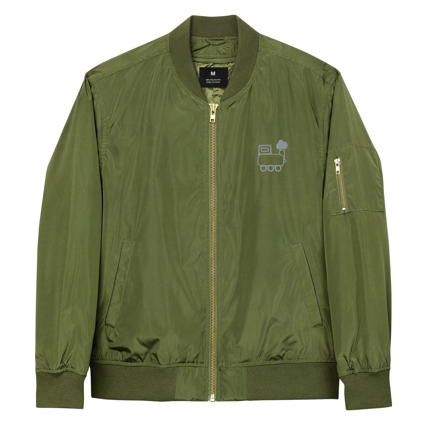Little Engine That Can Premium recycled bomber jacket