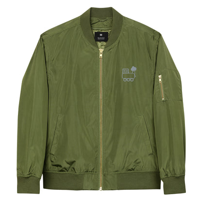 Little Engine That Can Premium recycled bomber jacket
