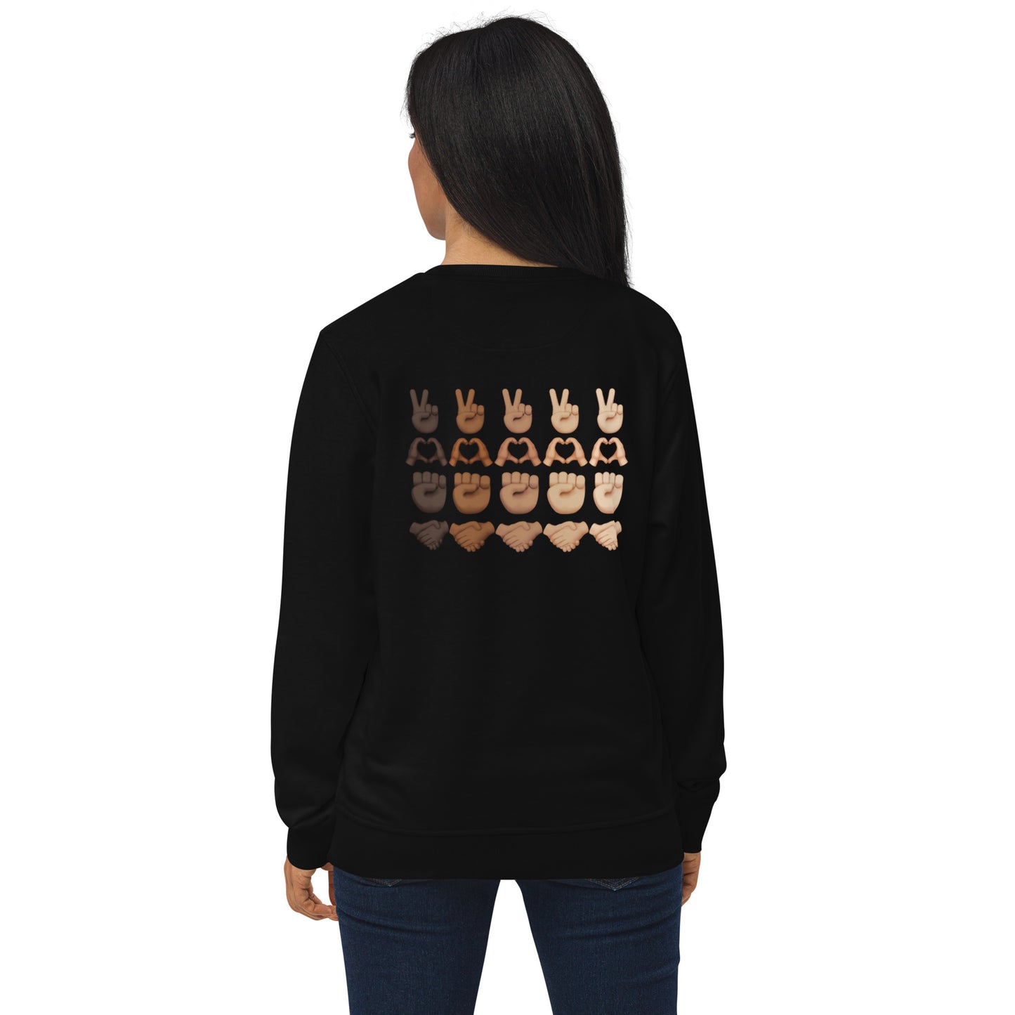 PLURmoji Unisex Organic Sweatshirt