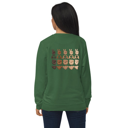PLURmoji Unisex Organic Sweatshirt