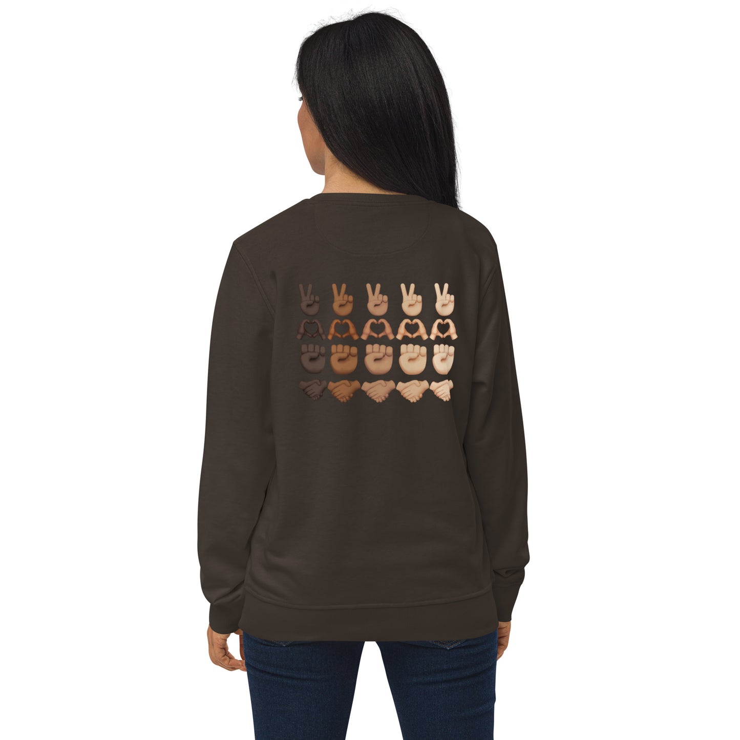 PLURmoji Unisex Organic Sweatshirt