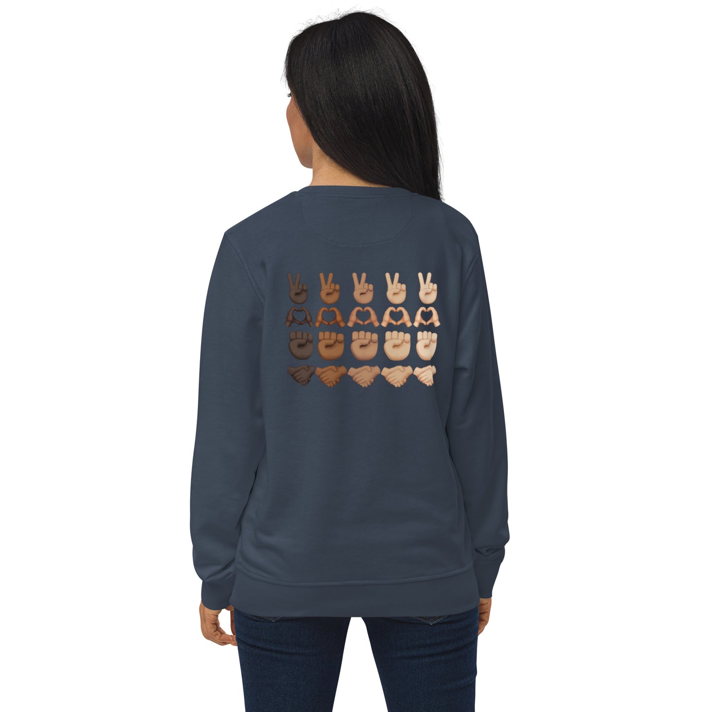 PLURmoji Unisex Organic Sweatshirt