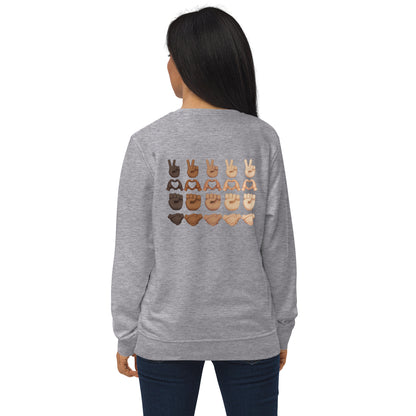 PLURmoji Unisex Organic Sweatshirt