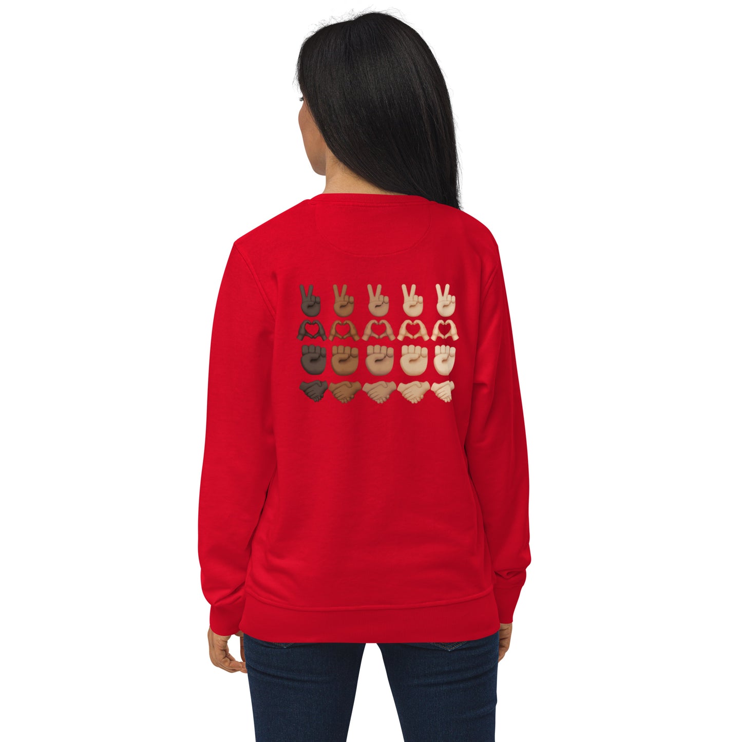 PLURmoji Unisex Organic Sweatshirt