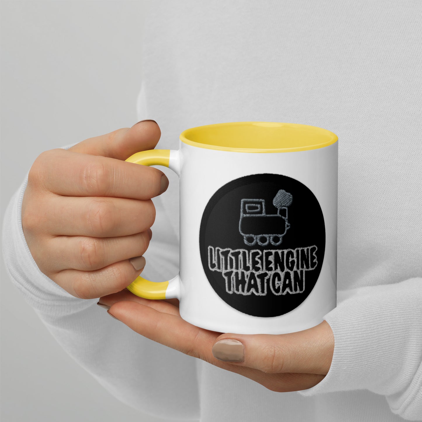 Little Engine Mug with Color Inside